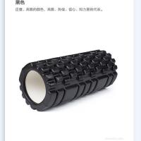活动大减价瑜伽按摩泡沫滚轴双面柱肌肉放松健身滚筒初学版抢 33*14cm 黑