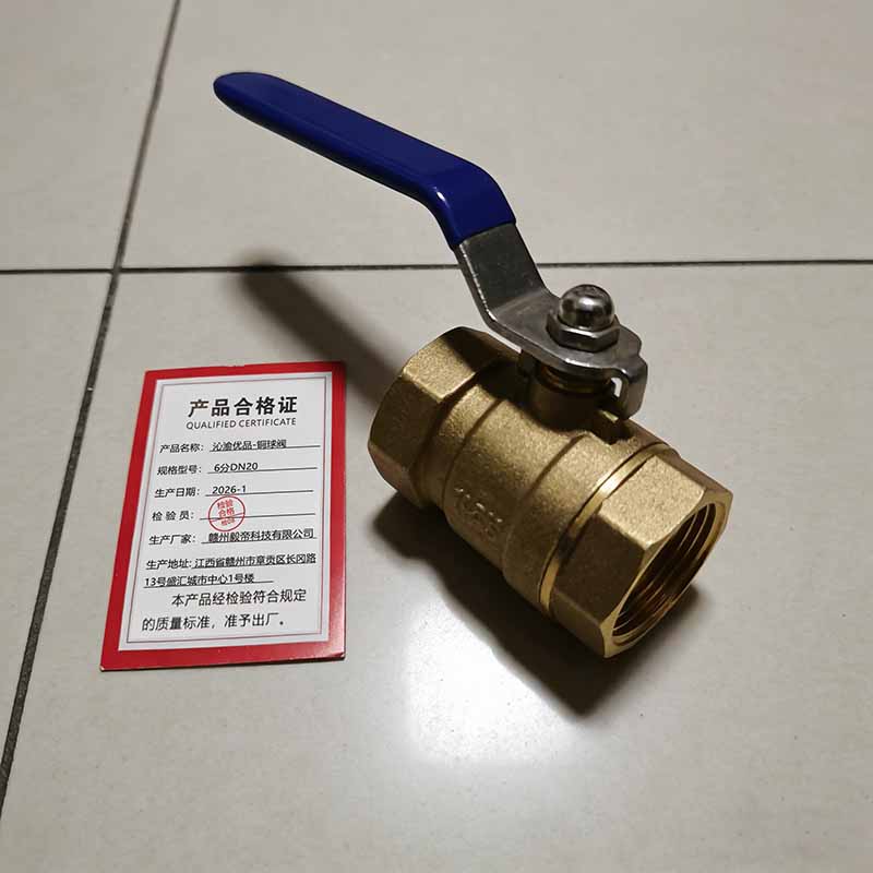沁渝优品 铜球阀 6分DN20 个高清大图