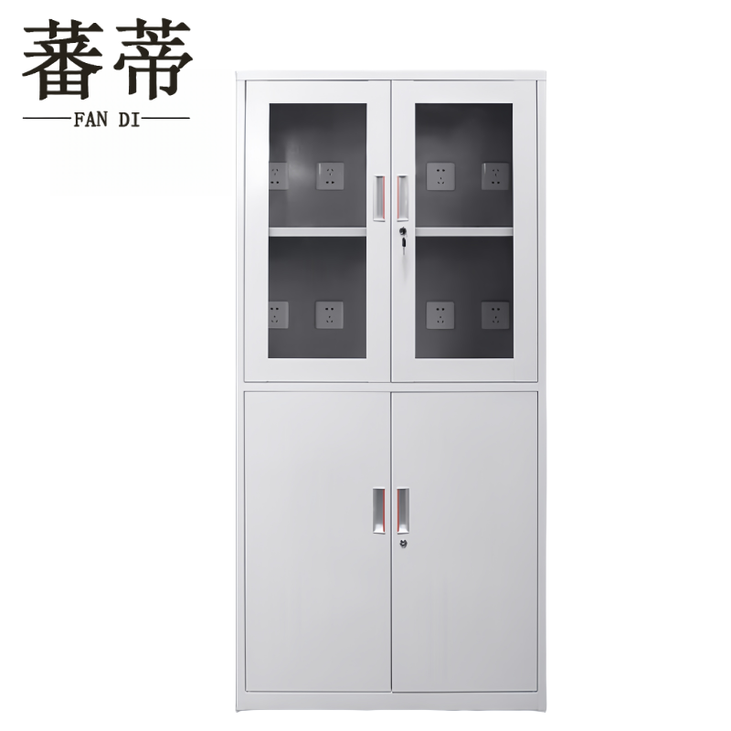 蕃蒂 工具充电柜上玻下铁台