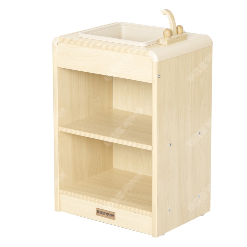 华森葳儿童家具 豪华厨房-灶台+洗涤台高清大图