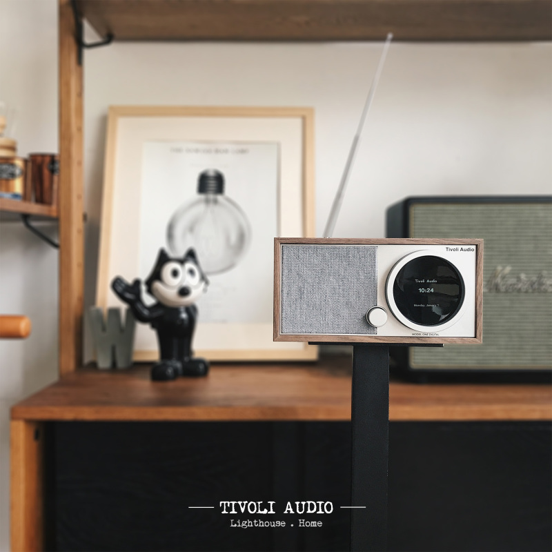 Tivoli Audio M1D 流金岁月M1D蓝牙音箱高保真收音机 胡桃木色