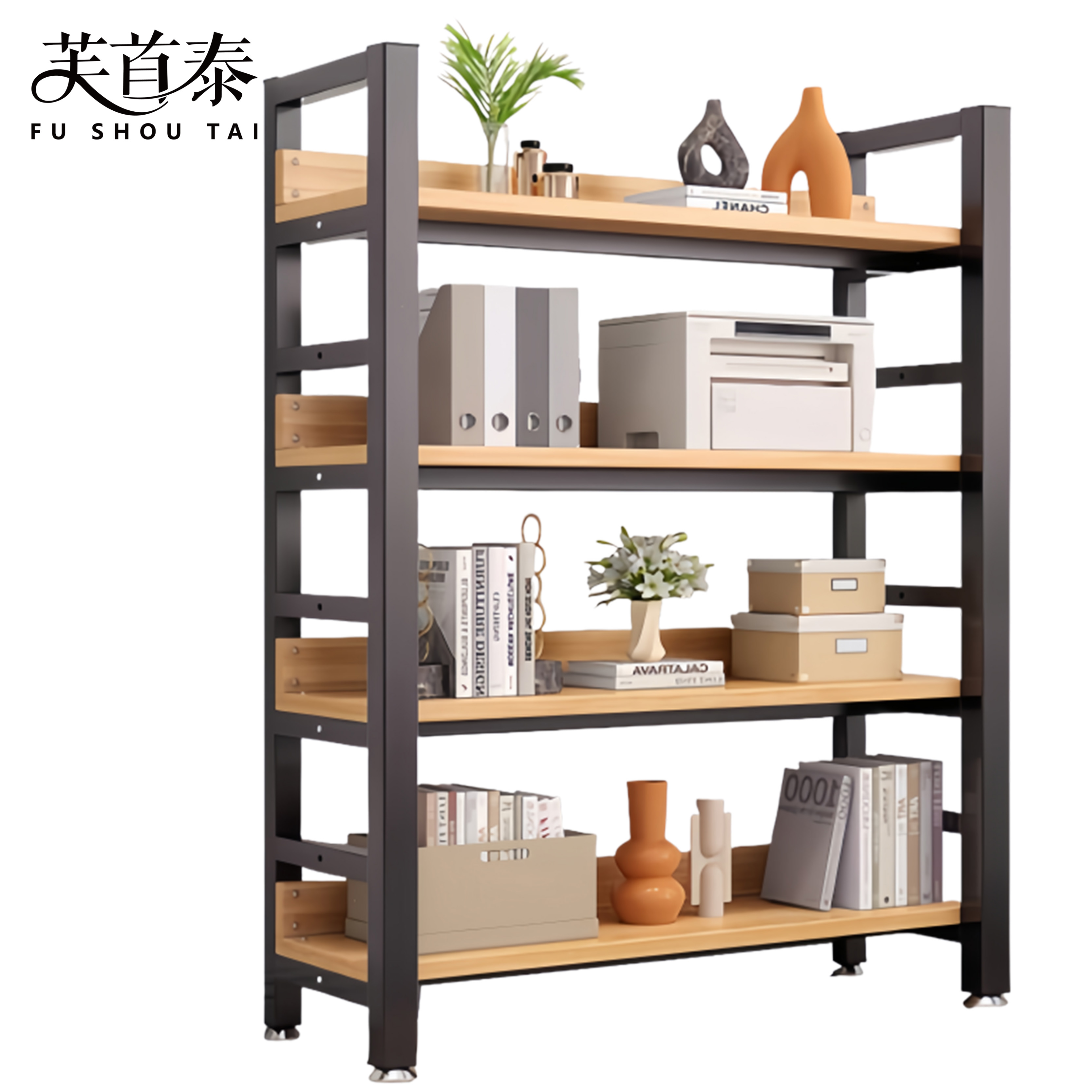 芙首泰四层书架1100*310*1450mm个