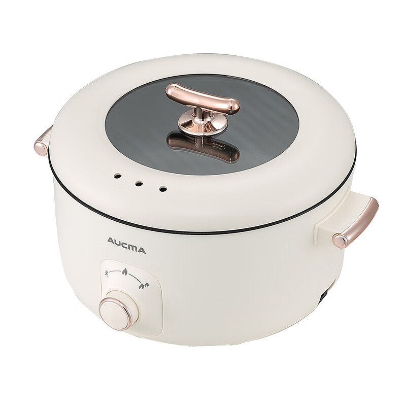 澳柯瑪(AUCMA)电火锅AHG-50P3 电煮锅/多用途锅/双层蒸锅[蒸煮涮炖]高清大图