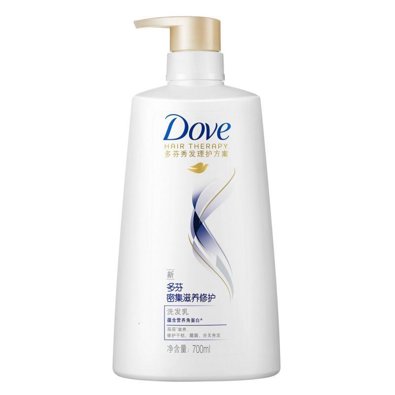 多芬洗发水日常护理洗发水洗发乳家庭装700ml 密集修护高清大图
