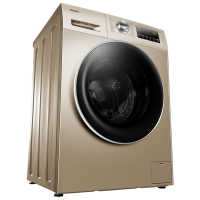 【二手99新】海尔/Haier EG8014HB39GU1变频洗烘一体洗衣机 8公斤全自动滚筒洗衣机金色物联WI