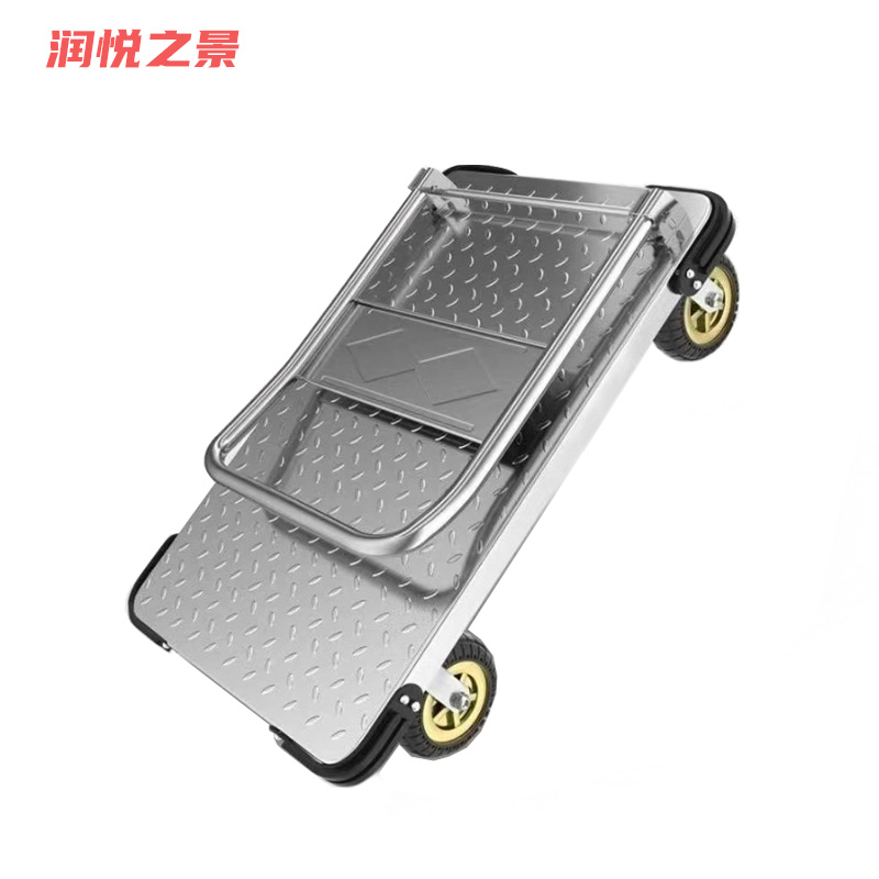 润悦之景 钢制平板推车 60*90cm 个高清大图