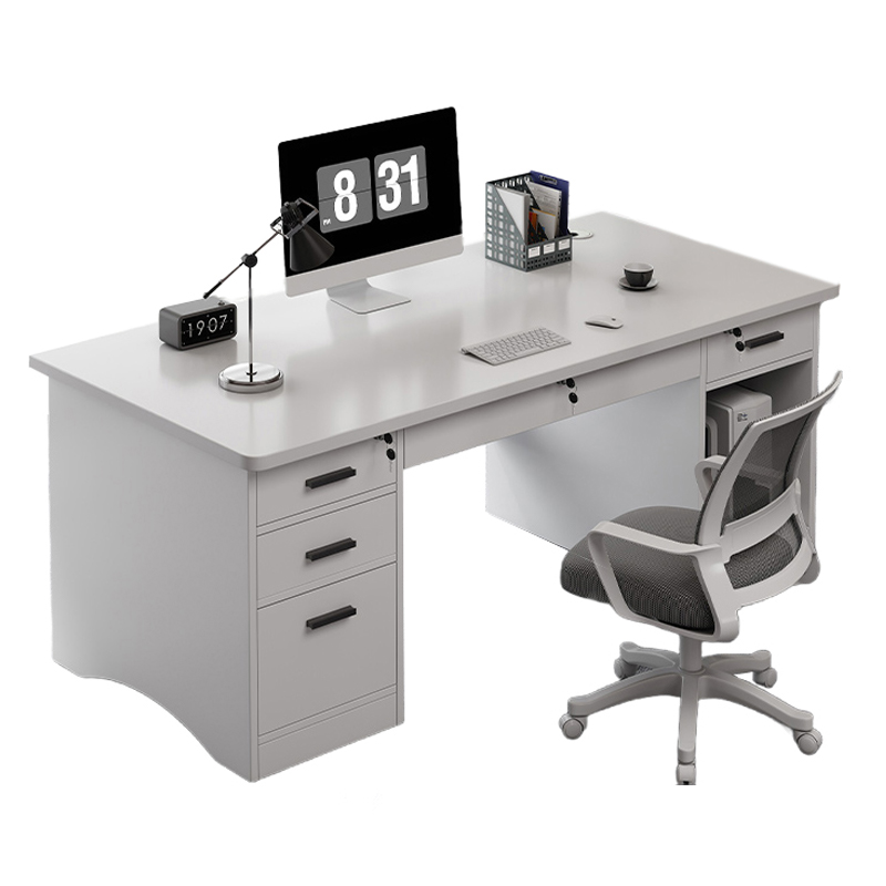 烁恒办公桌一桌一椅套高清大图