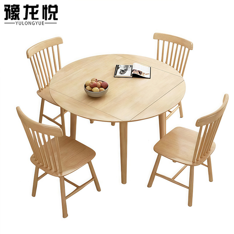 豫龙悦四边折叠餐桌高清大图