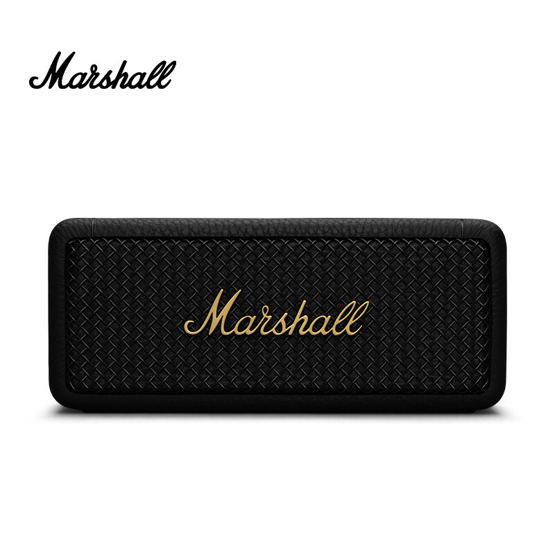 马歇尔(Marshall)EMBERTON II 音箱便携式2代无线蓝牙家用户外防尘防水小音响 黑金色 国行正品