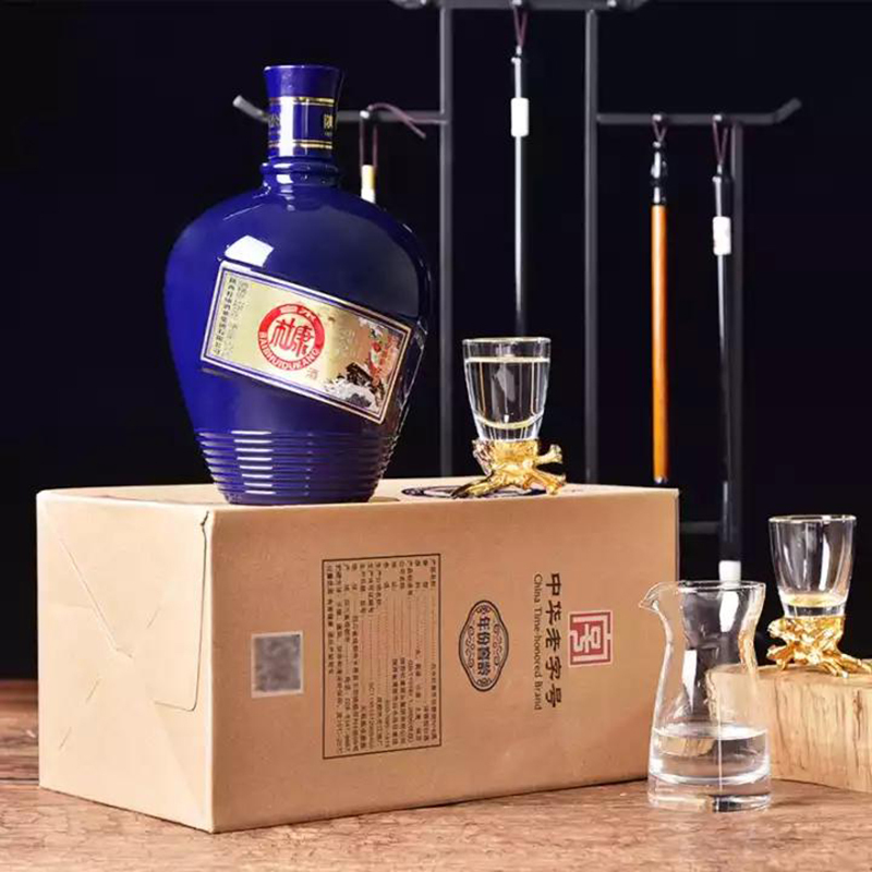 [6瓶整箱]白水杜康酒纯粮食正品礼盒白酒52度 c