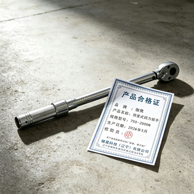 伽隽 预置式扭力扳手 750-2000N 把高清大图