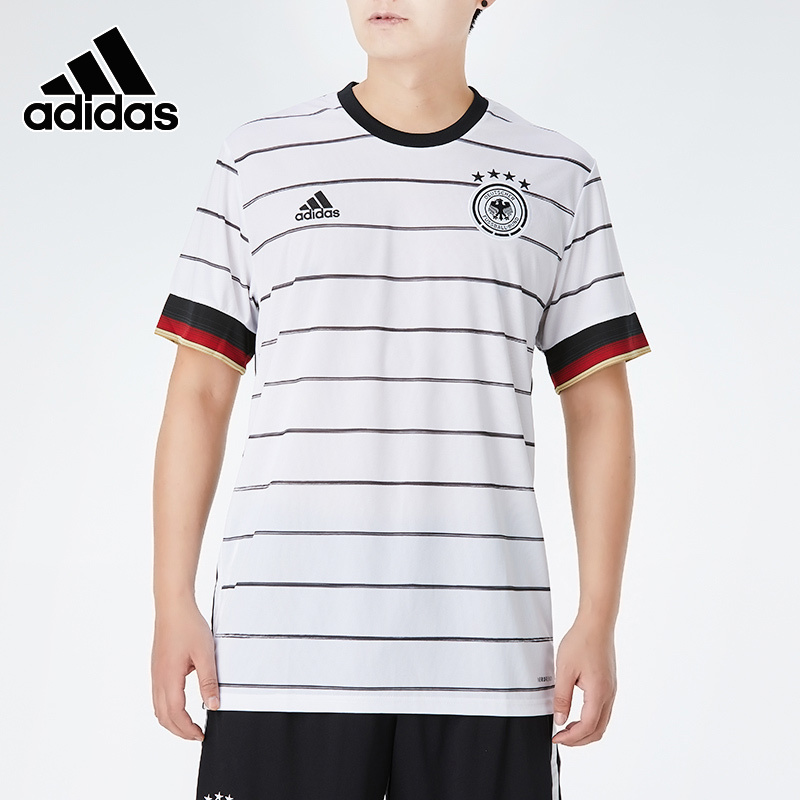 阿迪达斯 Adidas 运动t恤adidas阿迪达斯短袖男2020冬季新款运动服德国队 足球训练圆领t恤eh6105 价格图片品牌报价 苏宁易购胜道官方旗舰店