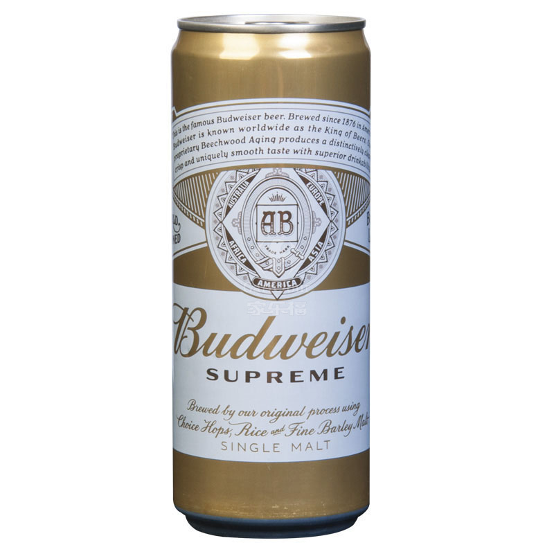 百威金尊啤酒330ml