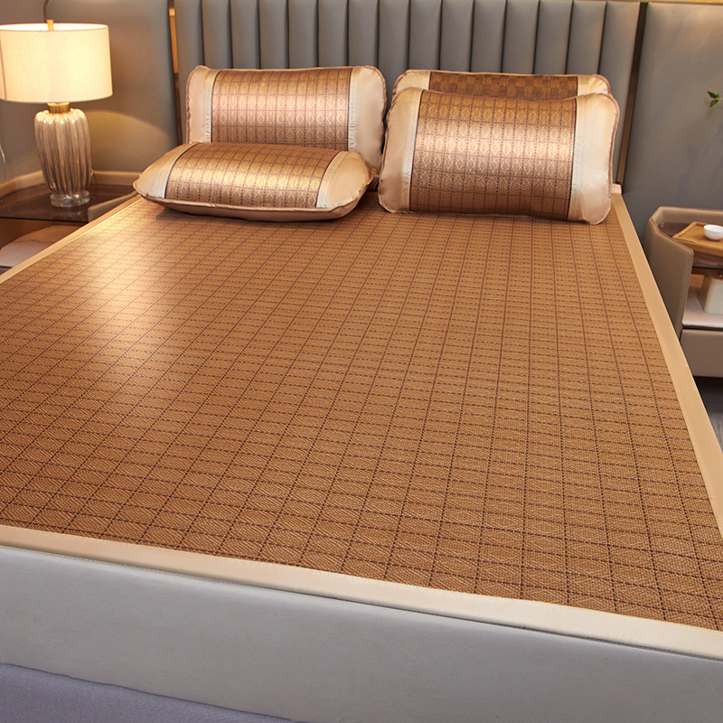 铁迅夏季经典藤席LX8 套 罗马格 180*220mm