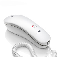 摩托罗拉(MOTOROLA) CT50 电话机 壁挂式 酒店宾馆固定座机 办公家用小分机(白色)