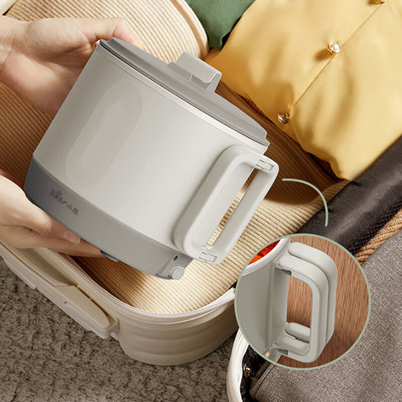 小熊电热锅电煮锅蒸锅泡面火锅多功能多用途DRG-H12U3高清大图