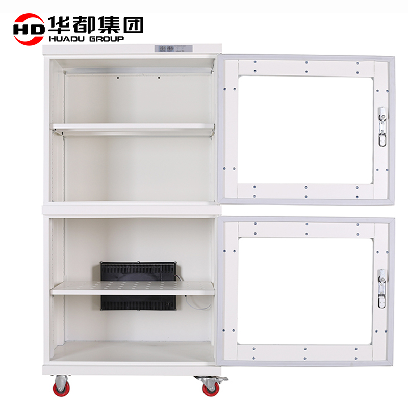华都HDFC-19W 超低湿540L控湿白防潮柜华都防潮柜控湿除湿柜IC元器件芯片柜干燥柜柜超低温仪器柜实验室高清大图