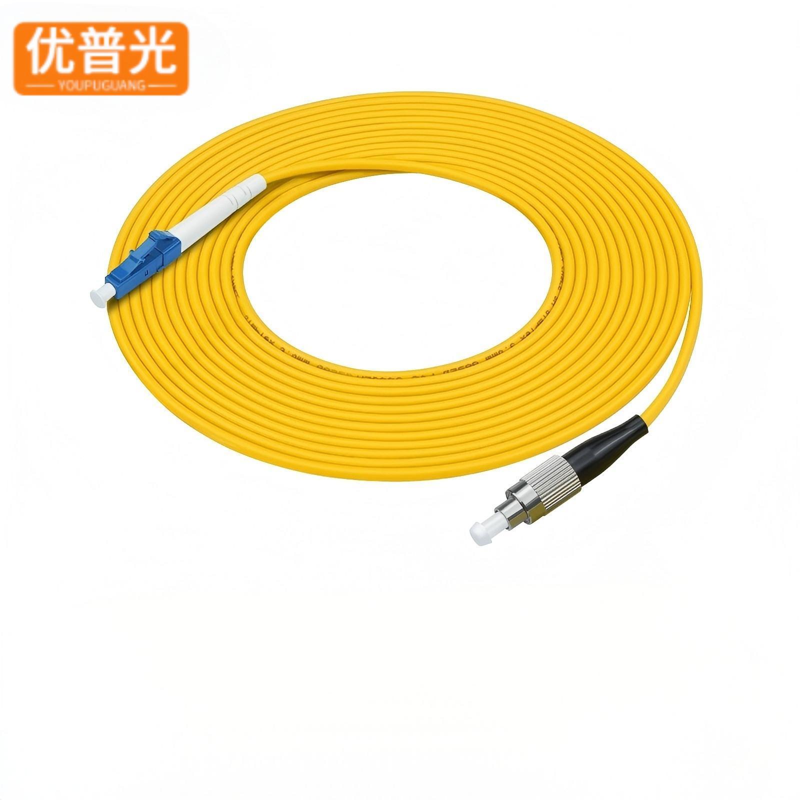 优普光单模单芯光纤跳线FC-LC 10米/根高清大图