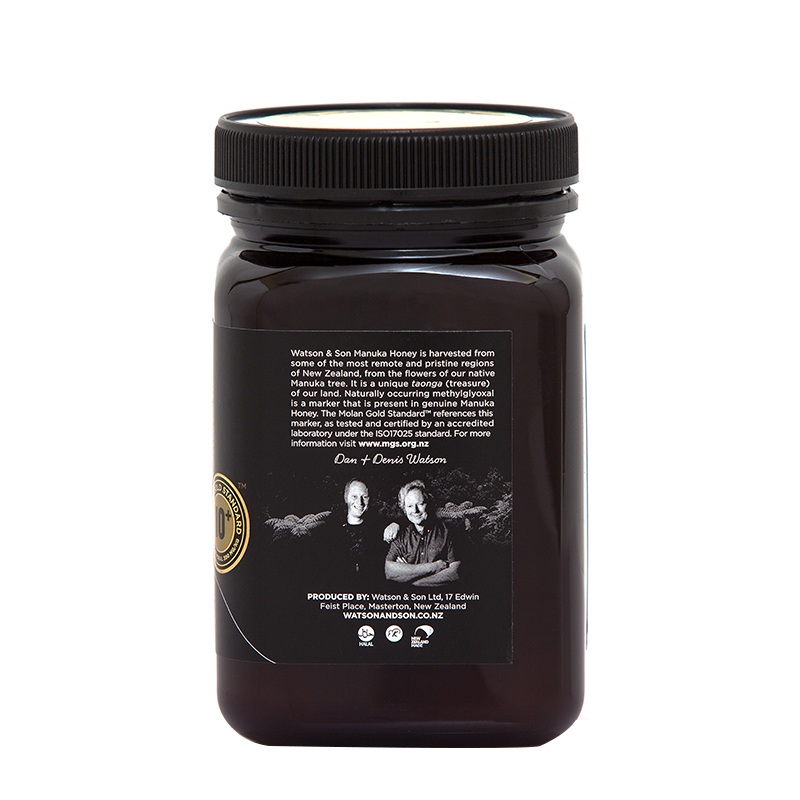 沃森 WATSON&SON 麦卢卡蜂蜜MGS10+蜂蜜 500g 新西兰原装进口蜂蜜滋补蜂蜜