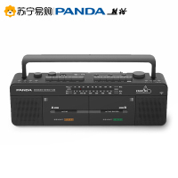 熊猫（PANDA）F-539英语磁带复读机 大功率双卡磁带录音机 教师教学U盘TF卡收录机 老式怀旧卡带收音机