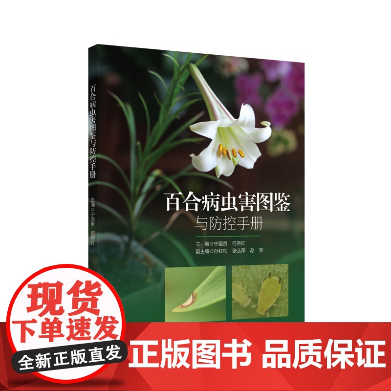 百合病虫害图鉴与防控手册 绿手指园艺图书高清大图