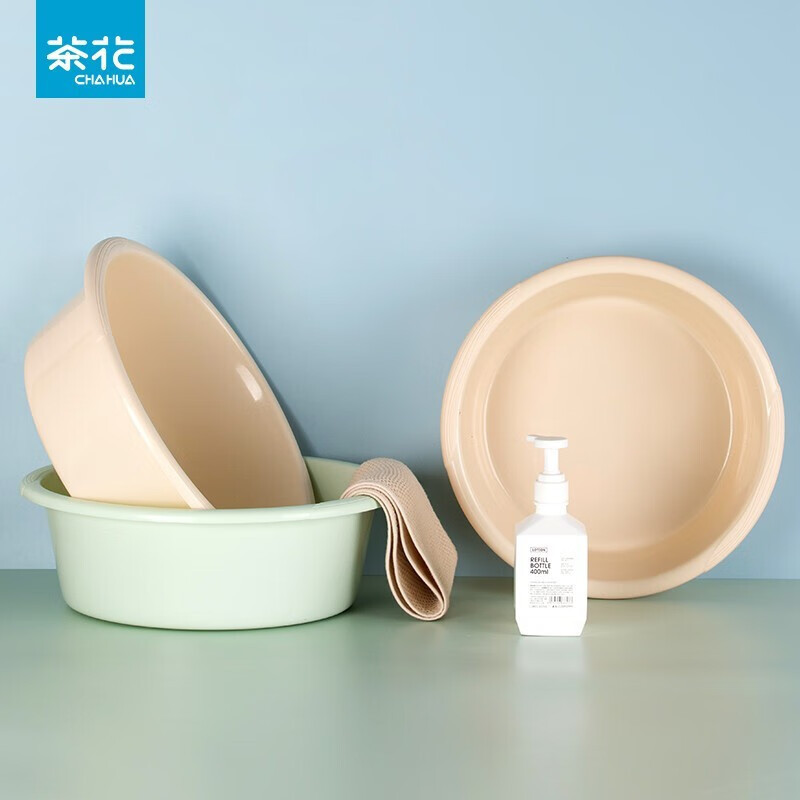 茶花 (CHAHUA) 0404 脸盆36CM新老包装随机发货(单位:个)