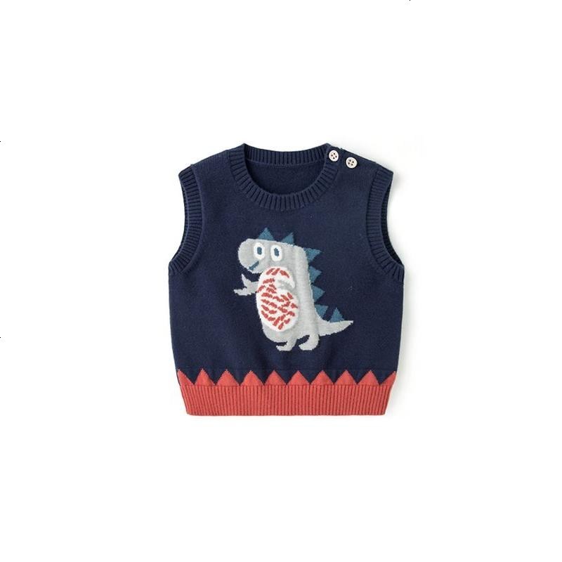 宝宝马甲春秋男婴儿马夹针织秋冬女童背心秋装衣服外套潮儿童坎肩