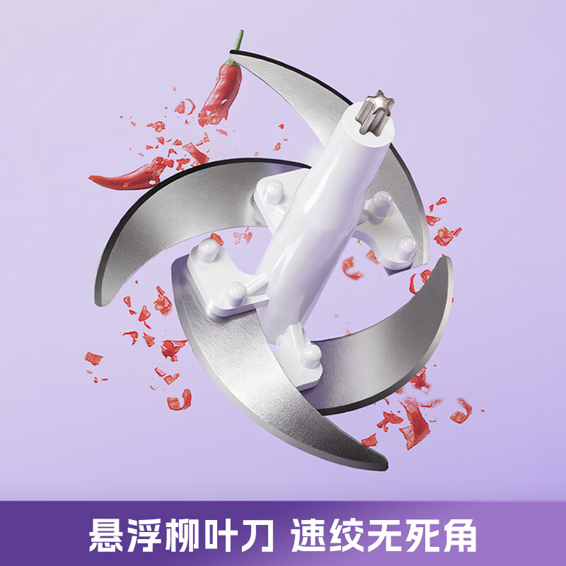 帝伯朗(TIBORANG)2L花样系列 幻影双档家用绞肉机DBL-003J高清大图
