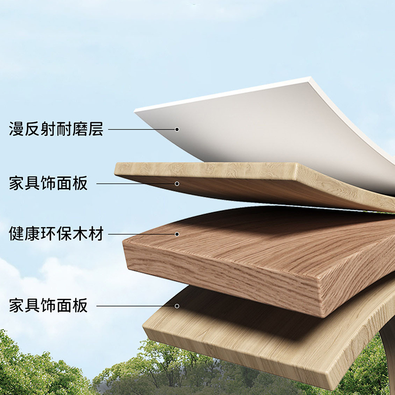 儿童学习桌书桌小学生家用作业写字课桌椅组合套装可升降高清大图