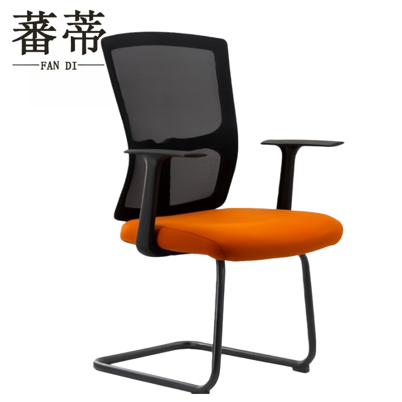 蕃蒂转椅弓形椅把高清大图