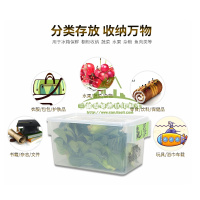 新款小号长方形带盖厨房塑料食物保鲜冷冻盒酱菜杂粮鸡蛋收纳储存箱