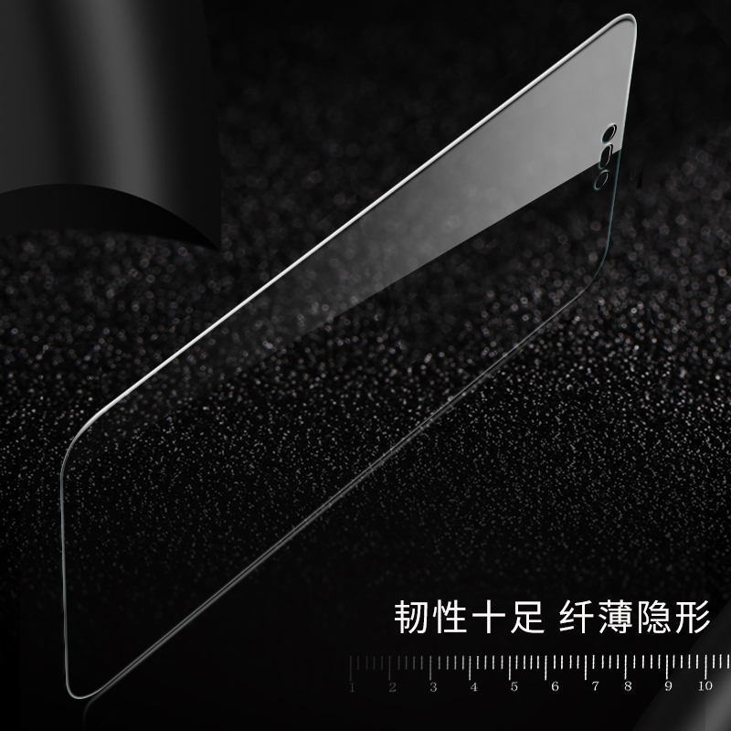 [送手机壳]轻万适用oppoa5钢化膜全屏A5玻璃贴膜抗蓝光高清透明防摔保护膜