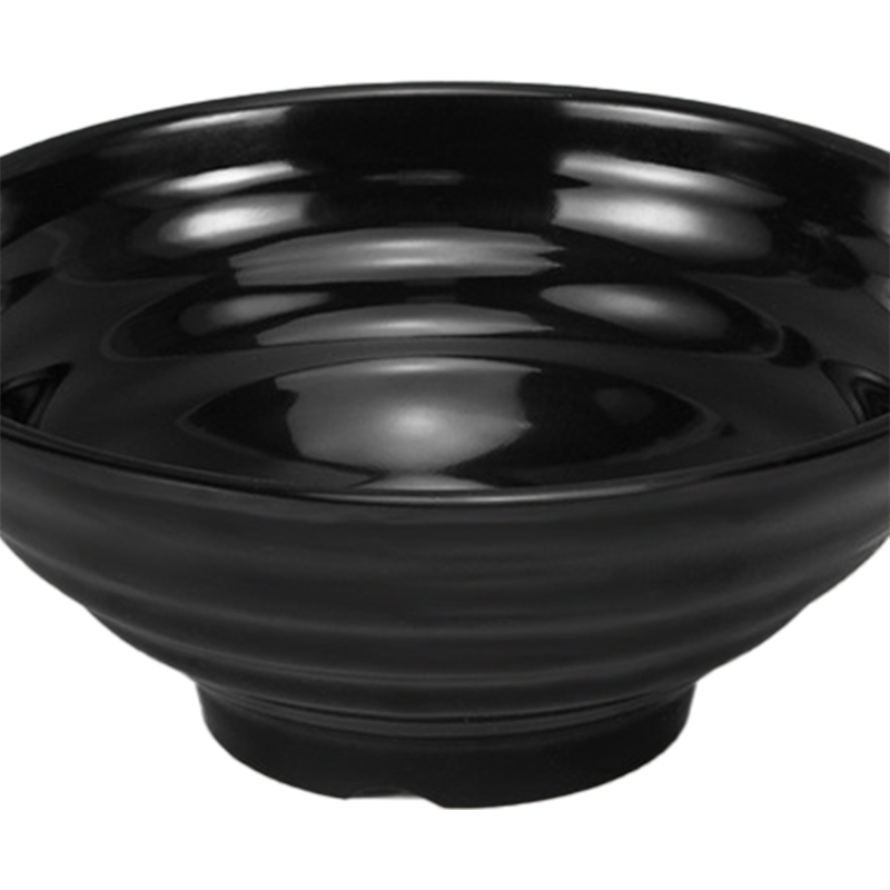 攸 中号黑色塑料碗 215*86*10mm 个高清大图