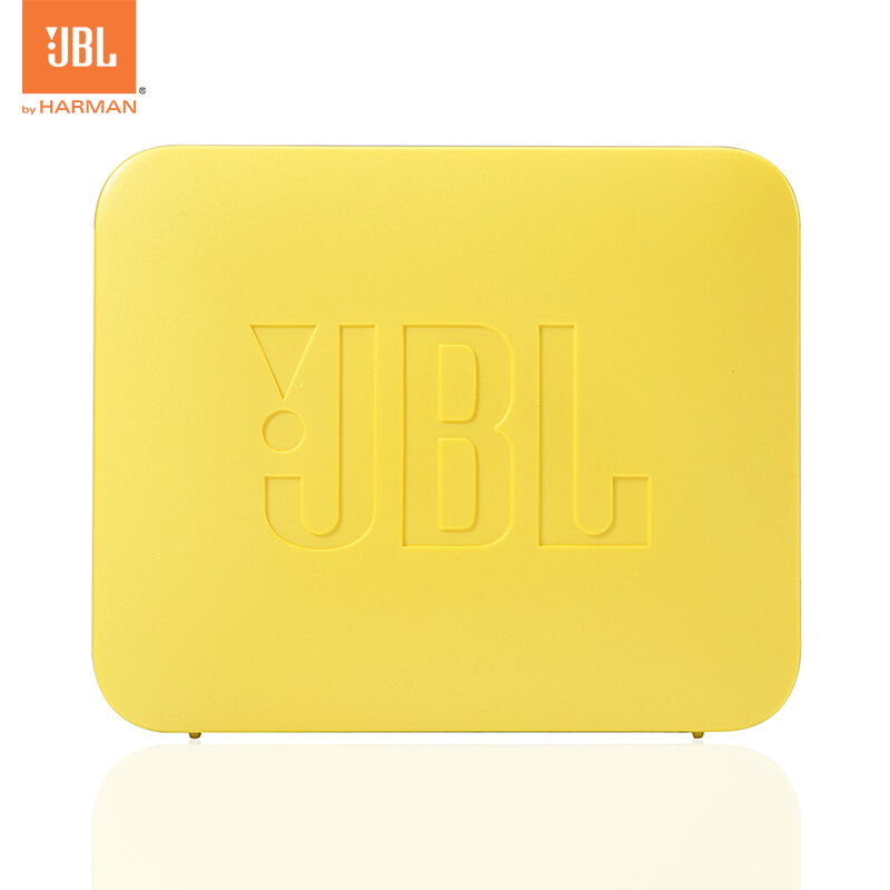 JBL GO2 音乐金砖二代 蓝牙音箱 低音炮 户外便携音响 迷你小音箱 可免提通话 柠檬黄
