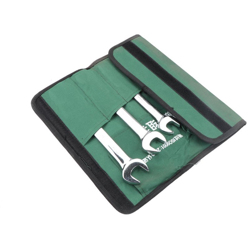 长鹿 碳钢镜面两用扳手组套 8PCS
