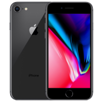 [全新正品]Apple APPLE 苹果 iphone8(美版有锁)苹果手机移动联通4G手机赠卡贴 苹果8 深空灰 64GB[裸机]