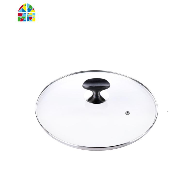 钢化玻璃锅盖大小号家用炒锅通用14 16 18 20 22 24 26 28 30cm FENGHOU 24cm宽边盖高清大图
