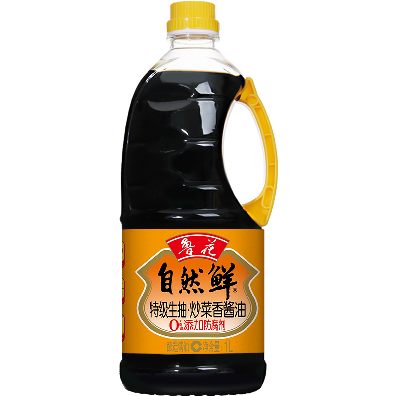 鲁花炒菜香酱油1L*3 酿造酱油日常家用调味品凉拌炒菜生抽高清大图