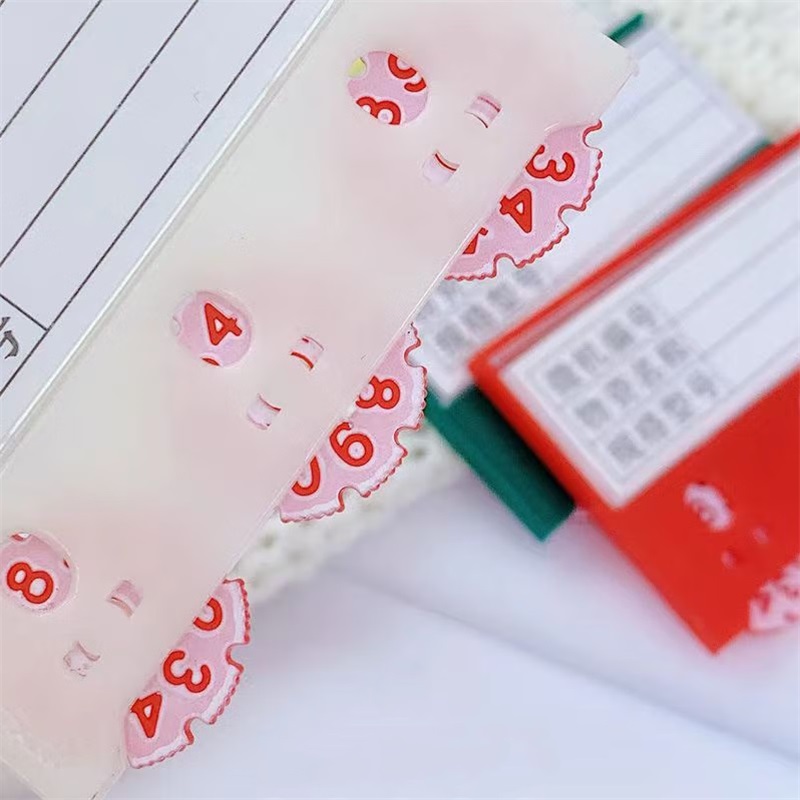 易企采 (30个装)100*65MM四位转轮货架强磁活动转盘计数卡磁性标签标牌库存物料物资存料收发卡标识牌高清大图