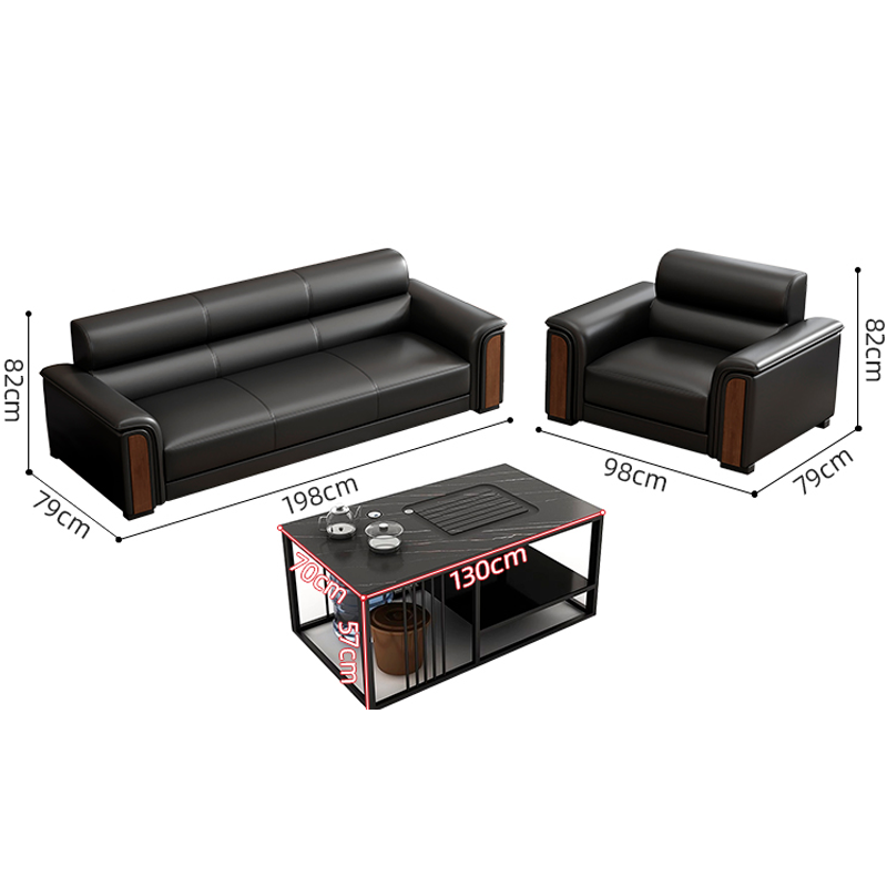 豫龙都沙发茶几组合/套高清大图