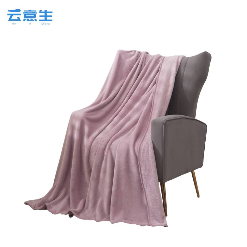 云意生 加厚法兰绒毛毯 150*200cm/条