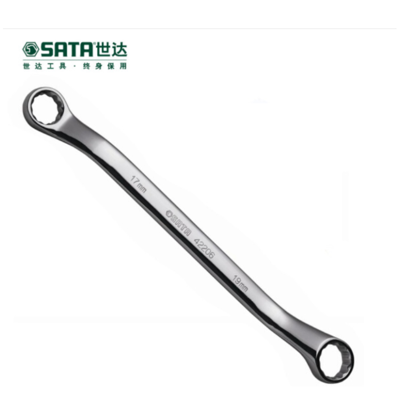 世达五金工具 全抛光双梅花扳手 42222 9*11mm