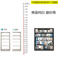 DXBG钢制书架置物架图书馆单双面书店阅览室货架档案架资料架双面一列一
