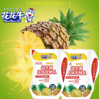 包邮 花花牛益生菌酸牛奶原味酸奶风味发酵乳整箱包邮 低脂无糖16包整箱