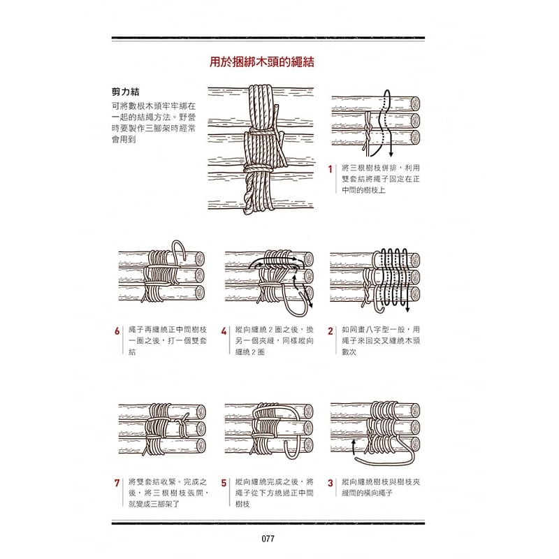 [正版] 野营技术教本 详细图解大自然就是我的游乐场 旗标 生活类书籍 原版进口书 生活风格高清大图