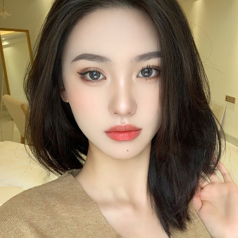 apical eyes 黑樱桃美瞳 棕色混血隐形眼镜年抛 2片