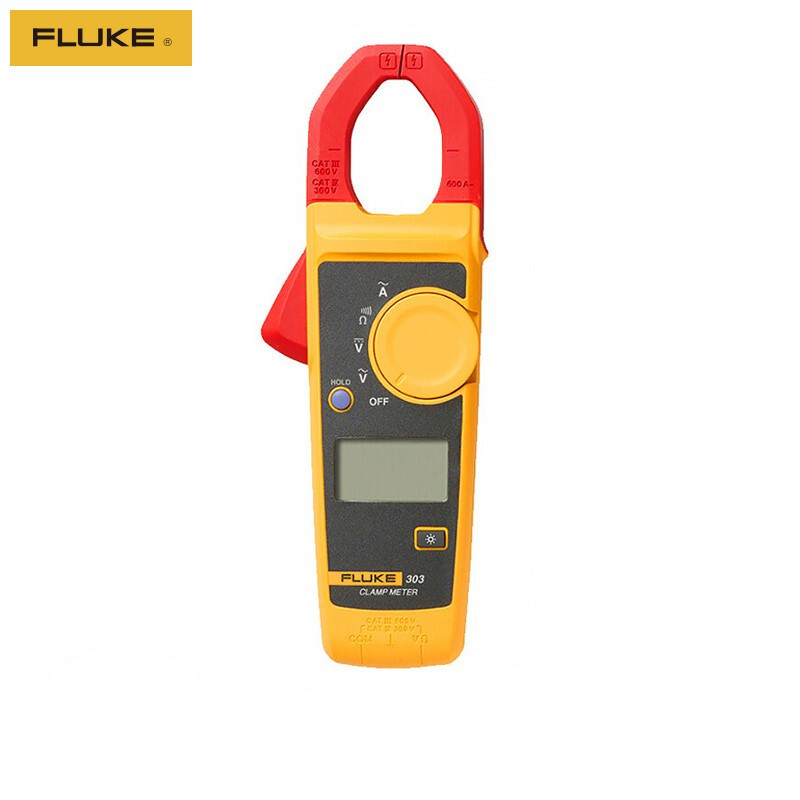 福禄克(FLUKE)钳形万用表 数字多用表 交直流钳形表 电流表万能表仪器仪表600A 30mm高清大图