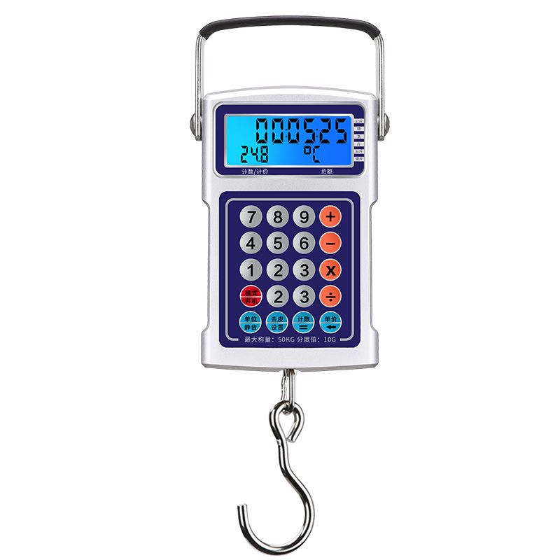 计价手提秤电子秤50kg精准电子称家用小型迷你称重器电孑秤弹簧秤计价