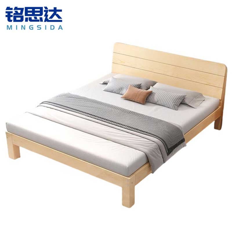 铭思达单人床1.2米含床垫套高清大图