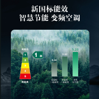 澳柯玛[玲珑系列·玉墨青款]1.5匹超新国标一级能效冷暖家用空调挂机 节能壁挂式KFR-35GW/BpA02-FH1